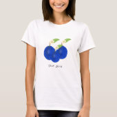 Botanical Plums Collection Tシャツ (正面)