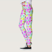 Botanical PomPoms All-Over-Print Leggings レギンス (左)