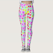 Botanical PomPoms All-Over-Print Leggings レギンス (正面)
