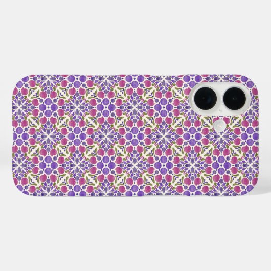 Botanical Pop - Berry Case-Mate iPhoneケース (裏面 (横))