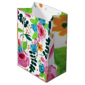 Botanical Pop medium gift bag ミディアムペーパーバッグ (正面アングル)