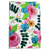 Botanical Pop medium gift bag ミディアムペーパーバッグ (裏面)