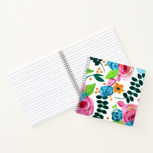 Botanical Pop spiral notebook ノートブック (内部)
