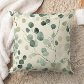 Botanical Pressed Leaves Pattern – Fern Print (2) クッション (ブランケット)