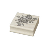 Botanical Rose Stamp ラバースタンプ (スタンプ)