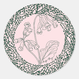 Botanical Seal Sticker ラウンドシール