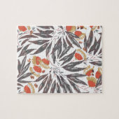 Botanical seamless pattern, E. A. Séguy ジグソーパズル (横)