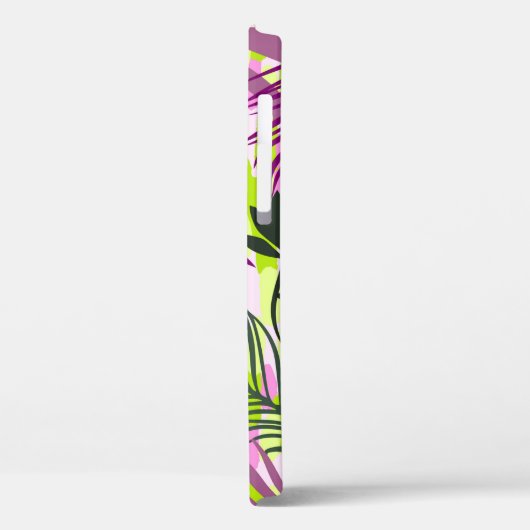 Botanical seamless pattern mixed with geometric sh Case-Mate iPhoneケース (裏面 / 左)