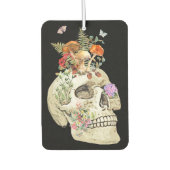 Botanical Skull カーエアーフレッシュナー (正面)