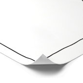 Botanical Soul – Nature-Inspired Woman Line Art ポスター (角)