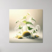 Botanical Sphere Composition キャンバスプリント (正面)