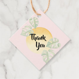 Botanical Thank You Tags | Gift Tag フェイバータグ