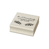 Botanical Tigsスクリプトファミリ名アドレス ラバースタンプ (スタンプ)