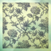 Botanical Toile | Hydrangea & Sea Holly ウィンドウサイン (シート3)