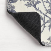 Botanical Toile | Hydrangea & Sea Holly マウスパッド (コーナー)