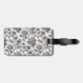 Botanical Toile | Hydrangea & Sea Holly ラゲッジタグ (裏面横)