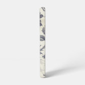 Botanical Toile | Hydrangea & Sea Holly Custom Samsung Galaxyケース (左側面)