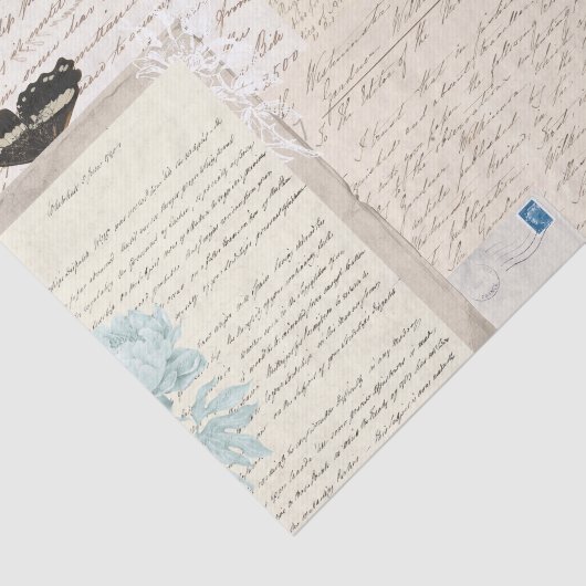 Botanical Vintage Letters 薄葉紙 (詳細)