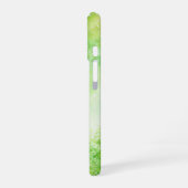 Botanical Watercolor Fresh Foliage Phone Case iPhone 16ケース (左側面)