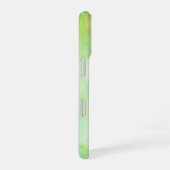 Botanical Watercolor Fresh Foliage Phone Case iPhone 16ケース (右側面)