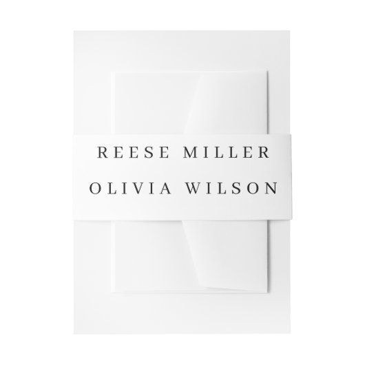 Botanical Watercolor Wedding Invitation  招待状ベリーバンド (正面例)