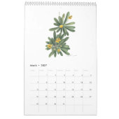 Botanical Watercolors Calendar 2026 カレンダー (3月 2027)