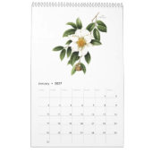 Botanical watercolors calendar Mang Hang Ho, 2022 カレンダー (1月 2027)