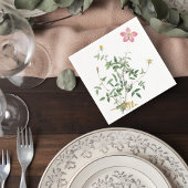 Botanical Wedding Cocktail Napkin スタンダードカクテルナプキン