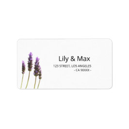 Botanical Wedding Return Address Labels ラベル