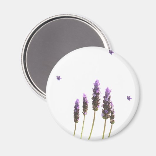 Botanical Wildflower Fridge Magnet マグネット (正面/裏面)