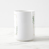 Botanical You Look So Pretty Today Quote コーヒーマグカップ (中央)