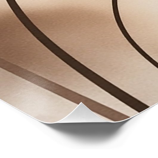 Botanical Zen – Minimal Poster – Japandi Decor ポスター (コーナー)