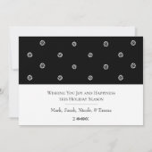 Botanically Decorated NOEL Flat Holiday Card シーズンカード (裏面)