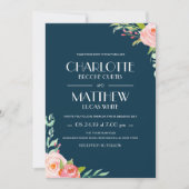 Botanicals咲く|の結婚式招待状 招待状 (正面)