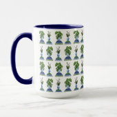 Botanicals and Books Mug マグカップ (左)