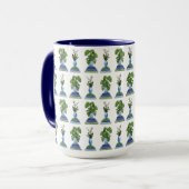 Botanicals and Books Mug マグカップ (正面左)