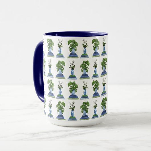 Botanicals and Books Mug マグカップ (正面左)