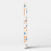 Botany linocut baroque:フローラシームレスな背景 Case-Mate iPhoneケース (裏面 / 左)