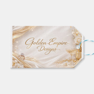 Botella con diseño personalizado que combina. ギフトタグ