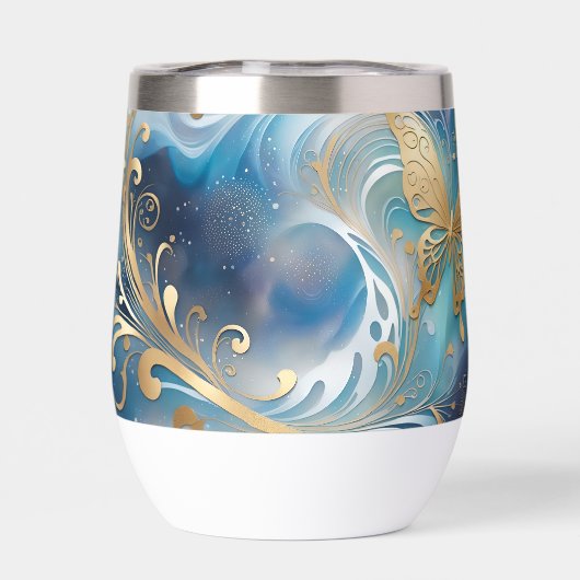 Botella de agua fauna 1 - 001 (背面)