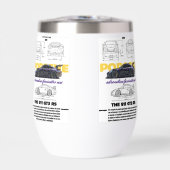 Botella de agua porsche  (正面)