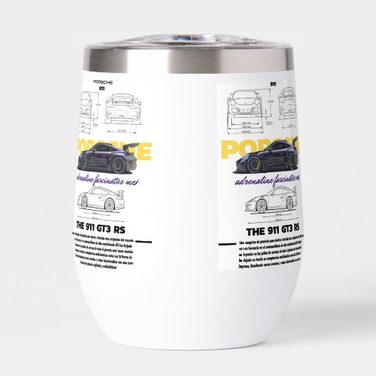 Botella de agua porsche  (正面)