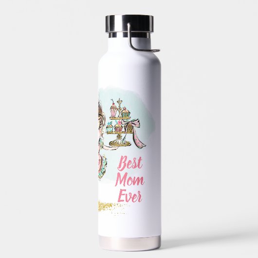 Botella para mamá ウォーターボトル (左面)