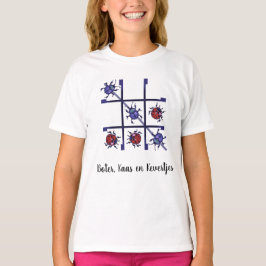 Boter, kaas en kevertjes. Pixelart Tシャツ