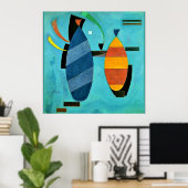 Both ストライプの by Kandinsky ポスター (ホームオフィス)