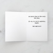 Both Feet Scale Get Well Card SCB-2 カード (内部)