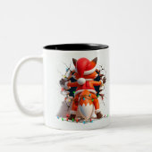 Both Side 3D Christmas | Merry Christmas Mug ツートーンマグカップ (左)