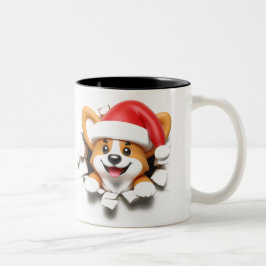 Both Side 3D Christmas | Merry Christmas Mug ツートーンマグカップ