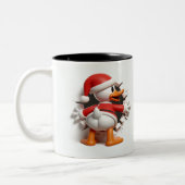 Both Side 3D Christmas | Merry Christmas Mug ツートーンマグカップ (左)