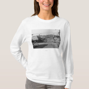 Bothell、WA -都心の通りの現場写真 Tシャツ